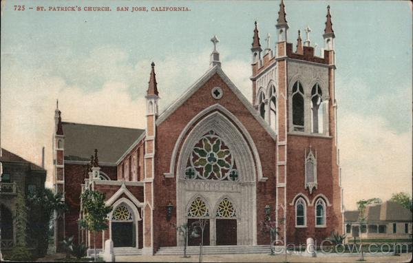 St. Patrick's Church. San Jose, California