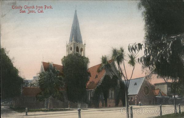 Trinity Church from Park San Jose California