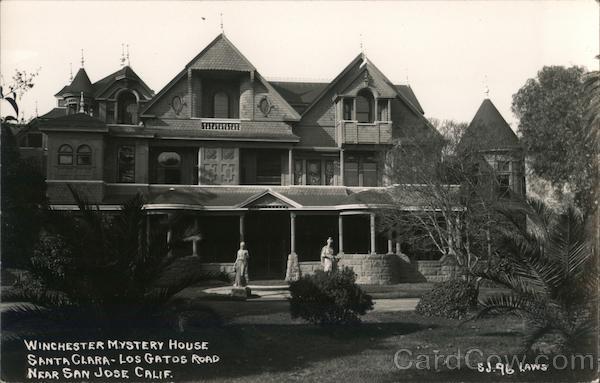Winchester Mystery House. Santa Clara. Los Gatos Rd. Near San Jose Calif. California