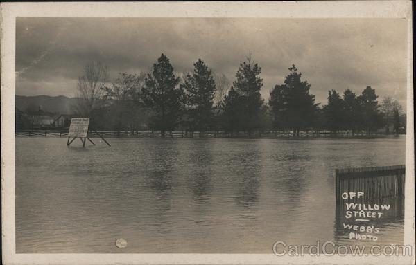 1911 Flood: Off Willow Street San Jose California