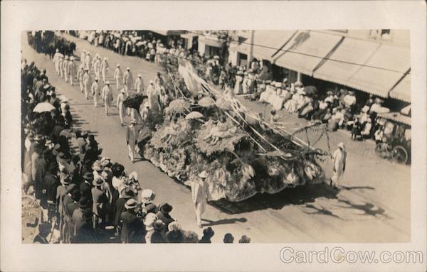 Parade Float, Rose Carnival San Jose California