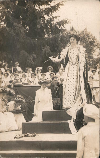 1910 Rose Carnival Queen San Jose California