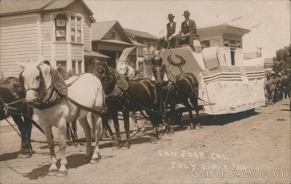 Parade Float July 3-4-5 '09 San Jose California