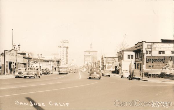 Downtown Street View San Jose California Laws