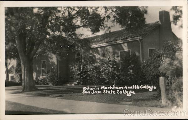 Edwin Markham Health Cottage San Jose State College California