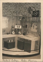 Foothill College Radio Museum Los Altos Hill, CA Original Photograph Original Photograph Original Photograph