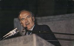 George S. McGovern Postcard