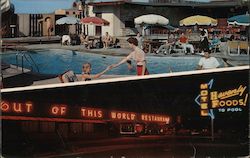 Havenly Foods Motel Postcard