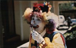 "Rainbow" the clown Postcard