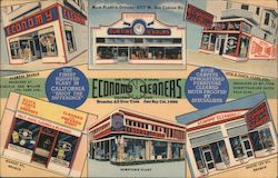 Economy Cleaners. The finest equipped plant in California. "Enjoy the difference" San Jose, CA Postcard Postcard Postcard