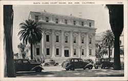 Santa Clara Court House San Jose, CA Postcard Postcard Postcard