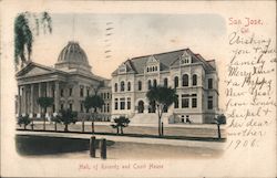 Hall of Records and Court House Postcard