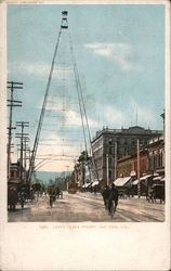 Santa Clara Street Postcard