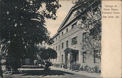 College of Notre Dame-Entrance Court. Postcard