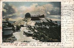 Lick Observatory in winter Mount Hamilton, CA Postcard Postcard Postcard
