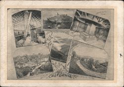 Lick Observatory, Mount Hamilton Multi Views Postcard