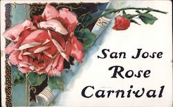 San Jose Rose Carnival Postcard