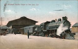 Southern Pacific Depot Postcard