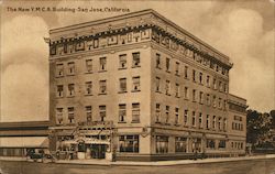 Thew New Y.M.C.A. Building Postcard