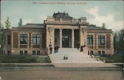 Carnegie Library Building Postcard