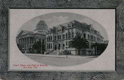 Court House and Hall of Records San Jose, CA Postcard Postcard Postcard
