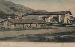 Mission San Jose, California Postcard