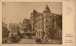 Hotel Vendome Postcard