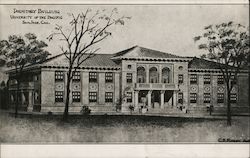 Dormitory Building University of the Pacific Postcard