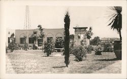 Rosicrucian Order sectional view of Rosicrucian Park San Jose, California Postcard