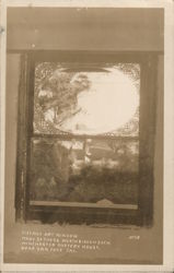 Tiffany Art Window Many of These Worth $1000 Each Manchester Mystery House Postcard