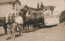Parade Float July 3-4-5 '09 Postcard