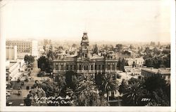 City Hall & Park Postcard