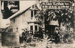 The Edwin Markham Home The "Man with the Hoe" was written here. San Jose, Cal. California Postcard Postcard Postcard