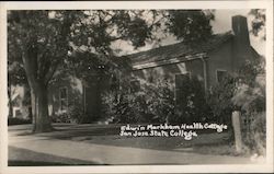 Edwin Markham Health Cottage San Jose State College Postcard