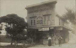 J. H. Trexall Grocery, South Seventh and Margaret Street School Supplies Postcard