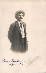 Louis Gardiser 1910 Postcard