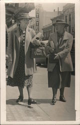 Two Women in San Jose Postcard