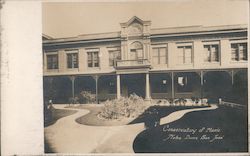 Conservatory of Music, Notre Dame Postcard