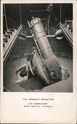 The Crossley Reflector. Lick Observatory. Mount Hamilton, California Postcard