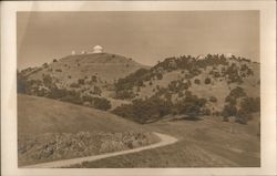Lick Observatory, Mount Hamilton from Road Postcard