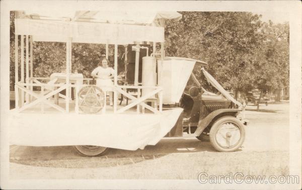 Pacific Service PG&E Demonstration, Parade Float? Sacramento California