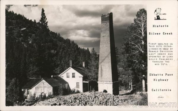 Historic Silver creek - Ebbetts Pass Highway Markleeville California