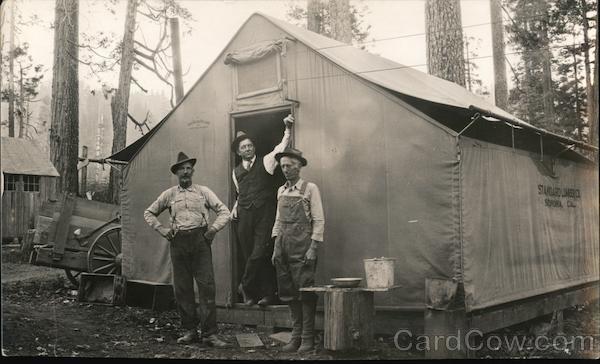 Standard Lumber John Lowe Pickering Lumber Co. Logging Camp Sonora California