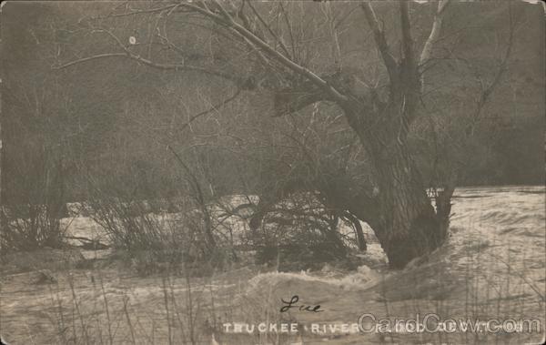 Truckee River Flood Dec. 17 1900 California
