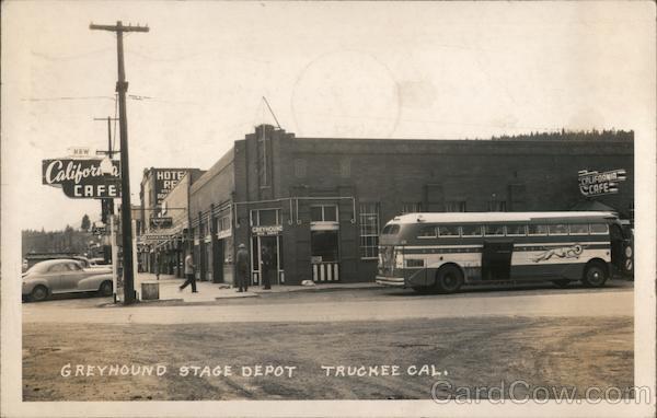 Greyhound Stage Depot Truckee California