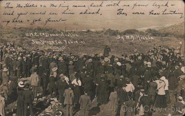 U.M.C. Co. Demonstration San Diego California