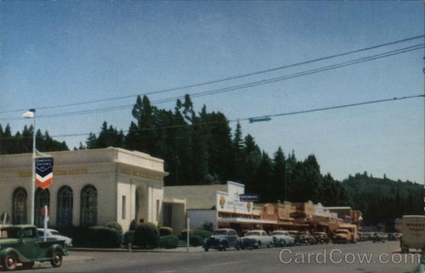 Business District Guerneville California