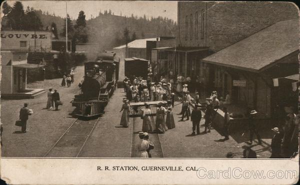 R.R. Station Guerneville California