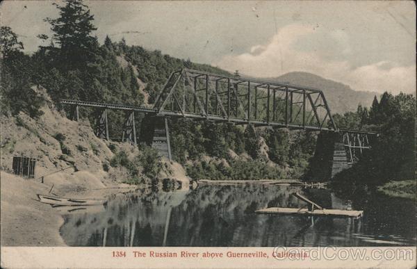 The Russian River Above Guerneville, California