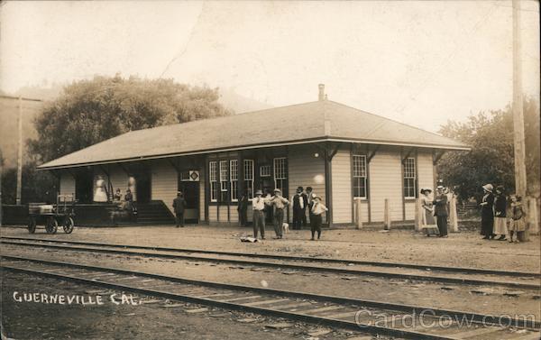 R.R. Station Guerneville California